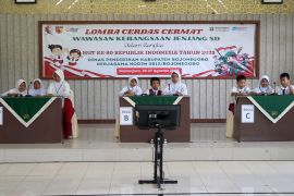 Kodim Bojonegoro tanamkan wawasan kebangsaan pada siswa SD lewat LCC