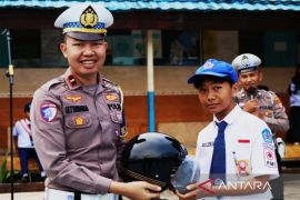 Polresta Banjarmasin ajak siswa SMPN 30 jadi pelopor berlalu lintas