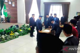 Bupati Batola rotasi 14 pejabat Eselon II untuk penyegaran kinerja