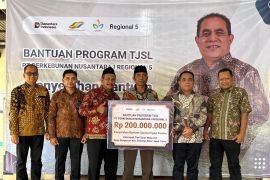 PTPN I Regional 5 bangun irigasi Rp200 juta untuk petani di Blitar