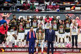 Angola juara FIBA AfroBasket 2025
