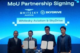 Whitesky Aviation -SkyDrive Jalin Aliansi Strategis di Heli Expo Asia 2025