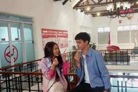 El Putra Sarira dapat kesempatan unjuk akting di hadapan publik Korsel