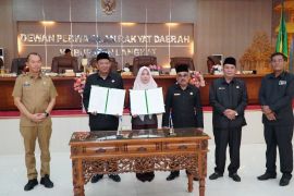 P-APBD Langkat disetujui Rp 2,6 triliun