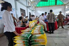 Program 'Gerakan Pangan Murah' Polda-Bulog jual 496,925 ton beras