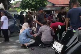 Kanit Lantas Polsek Kualuhhulu ditabrak lari, Polisi amankan truk diduga bawa narkoba
