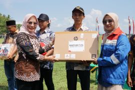 Kilang Cilacap dukung TMMD Gintungreja lewat bantuan komputer