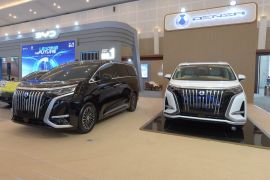 Denza bidik pasar mobil listrik premium di GIIAS Surabaya