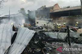 Bengkel mobil kebakaran di Bandung, 21 mobil terbakar