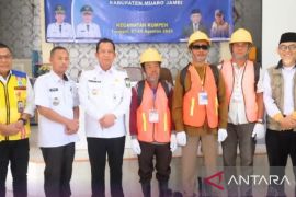 Bupati Muaro Jambi buka pelatihan dan sertifikasi tenaga kerja konstruksi