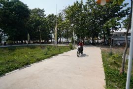 Pupuk Kujang bangun akses jalan Situ Kamojing untuk dukung kemajuan wisata