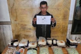 Polresta Jambi amankan 7,6 kilogram sabu dan 10 ribu butir ekstasi