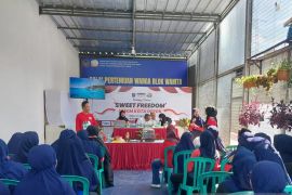 Puluhan narapidana wanita Rutan Kelas 1 Depok dapat pelatihan