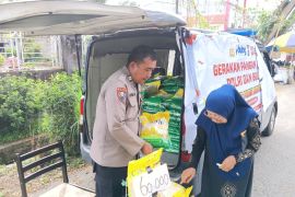 Polres Parimo salurkan 1.150 kilogram beras untuk masyarakat di Parigi Moutong