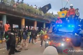 Pasgat TNI AU kawal demo agar berjalan kondusif di Jakarta