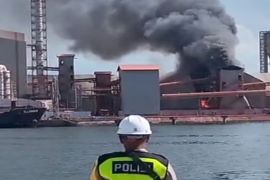 Gudang pabrik Pupuk Iskandar Muda di Aceh Utara terbakar, api sudah bisa dikendalikan