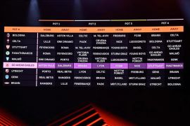 Hasil undian fase liga Liga Europa musim 2025/2026