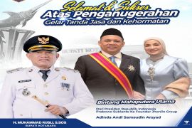 Kotabaru govt appreciates H Isam for medal of honor awarded by President