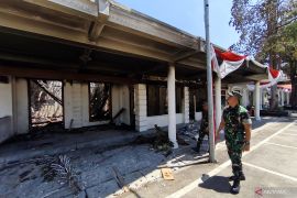 Pangdam V Brawijaya prihatin Gedung Negara Grahadi terbakar