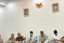 Kapolres Lombok Utara rapat Forkopimda terkait antisipasi aksi demonstrasi