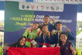 Tiga atlet Kurash Jambi raih emas Kejuaraan Internasional di Lombok