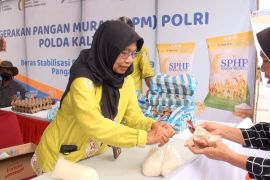 Sambut HUT ke-80 RI, Polda Kalteng gelar Semarak Pangan Murah