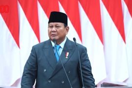 Prabowo sebut produksi beras nasional berhasil meningkat