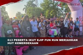 613 peserta ikuti EJIP Fun Run meriahkan HUT Kemerdekaan