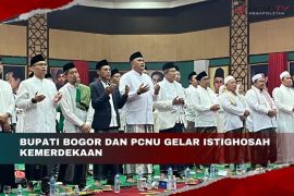 Bupati Bogor dan PCNU gelar istighosah kemerdekaan
