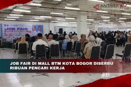 Job Fair di Mall BTM Kota Bogor diserbu ribuan pencari kerja