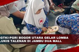IGTKI-PGRI Bogor Utara gelar lomba Lukis talenan di Jambu Dua Mall