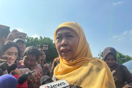 Khofifah prihatin soal pembakaran Gedung Negara Grahadi oleh massa aksi