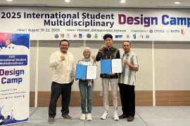 Mahasiswa Teknik UMS raih perak dan perunggu pada i-CAPS Competition 2025 Korea Selatan