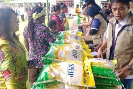 Pemprov Papua salurkan 25 ton beras melalui GPM seluruh kabupaten/kota
