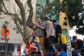 Ketua DPRD Sumsel Andie Dinialdie dukung aspirasi yang disampaikan mahasiswa