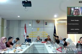 Kanwil Kemenkum Babel gelar rapat pendalaman materi Anev Perda besama BPHN