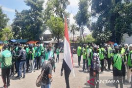 Ojol se-Kalsel berkomitmen bubarkan diri saat demo anarkis