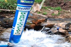 OKU Timur bangun "pompa hidram nonlistrik" penuhi kebutuhan air bersih masyarakat