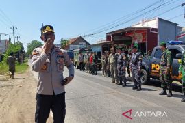 Polres  Batang-TNI giatkan patroli cegah pergerakan massa