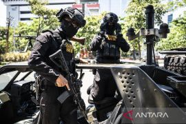 Patroli skala besar digelar di Semarang, TNI-Polri perketat keamanan