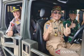 Patroli bersama Forkopimda Kalteng jaga kamtibmas tetap kondusif