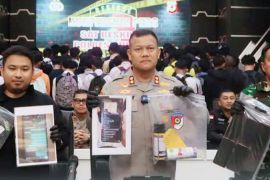 Polres Subang amankan 129 orang diduga provokator saat unjuk rasa