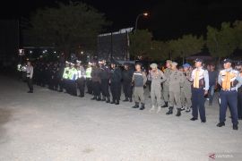 Polresta Kendari patroli gabungan skala besar sasar kantor pemerintahan