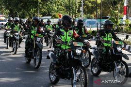 Patroli skala besar di Jakarta