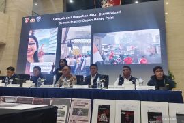 Polisi tetapkan tersangka pembuat konten bakar Mabes Polri