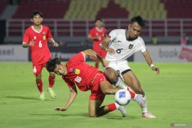 Timnas U-23 Indonesia lawan Laos berakhir imbang
