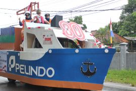 Pelindo Pangkalabalam ikut meriahkan karnaval kendaraan hias