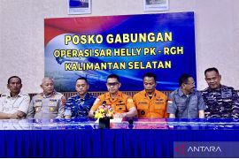 Basarnas: 7 korban masih terjebak di bangkai heli hilang kontak dan jatuh di Kalsel