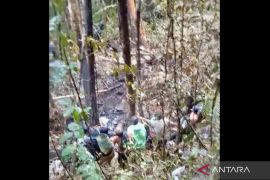 Helikopter Estindo Air jatuh dan terbakar di hutan Mentewe Kalsel, begini kondisinya