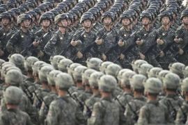 China peringati Perang Dunia II dengan unjuk kekompakan bersama Rusia dan Korut